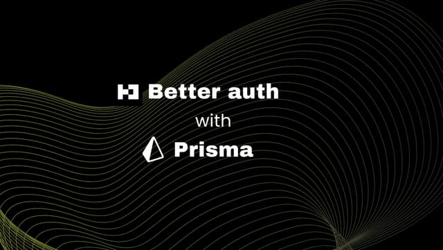 Developer wiring Better Auth with Prisma and Next.js