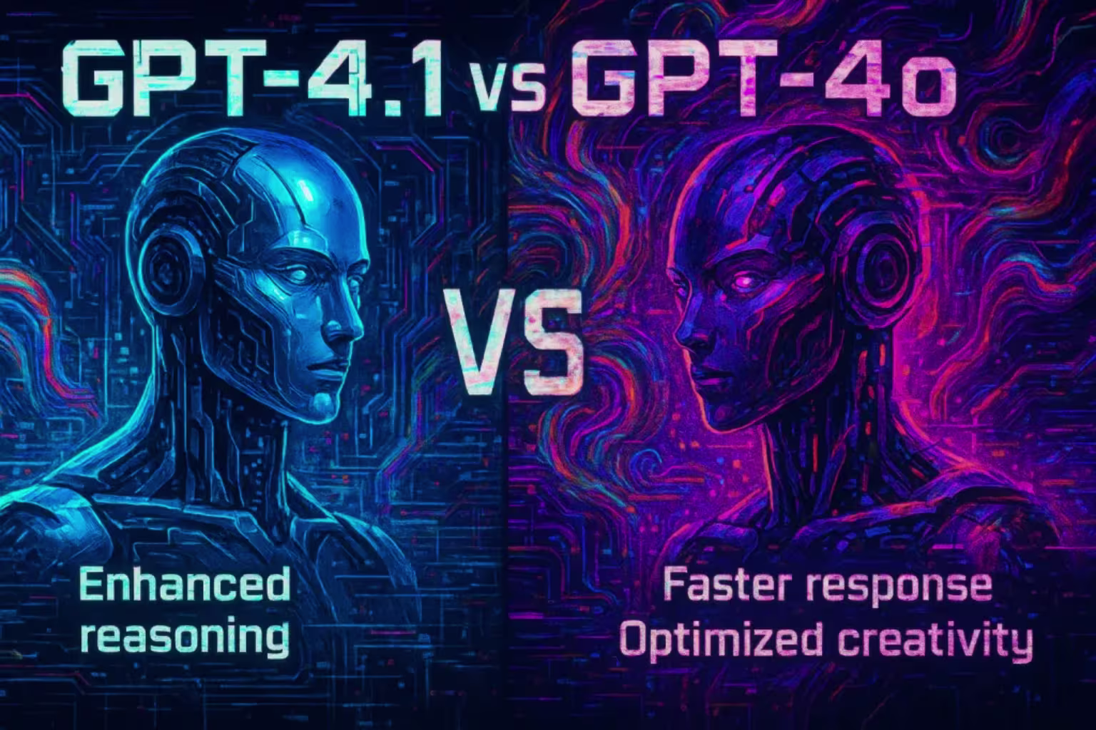 GPT-4.1 vs GPT-4o benchmark and comparison chart