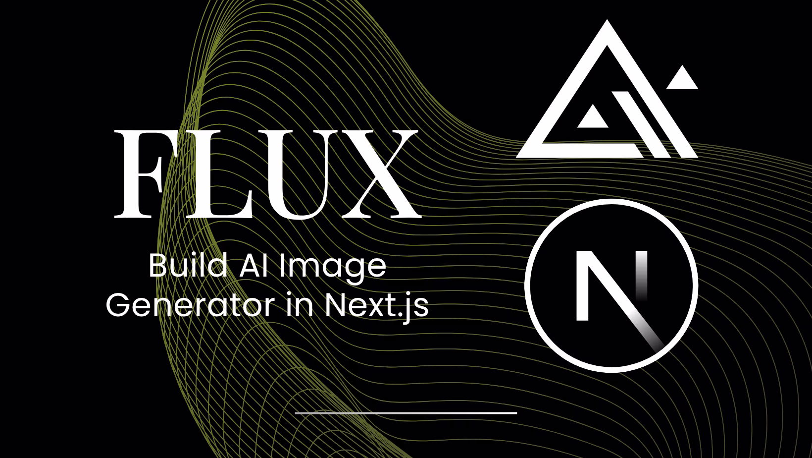 Next.js AI Image Generator with Black Forest Labs FLUX API