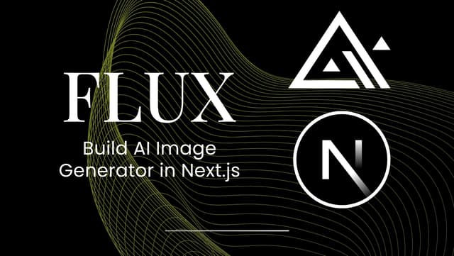 Next.js AI Image Generator with Black Forest Labs FLUX API