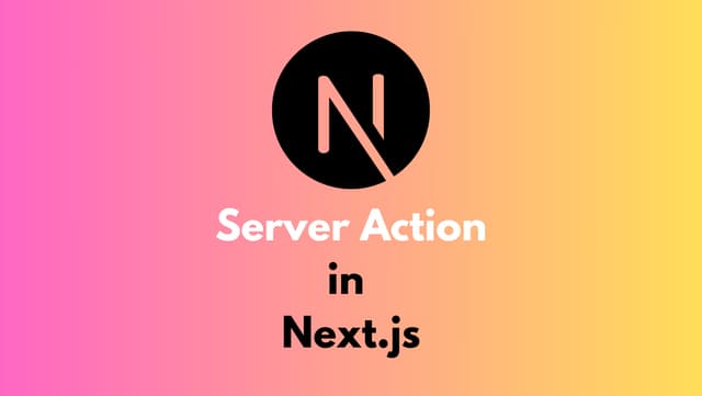 Next.js server-action